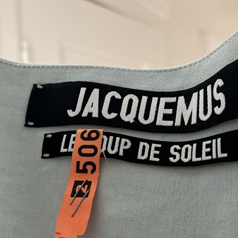 Jacqumus la robe saudade in blue - Picture 4 of 4